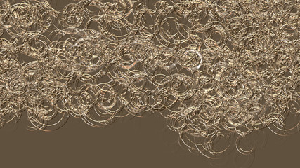 fantastic illustrated glass background object