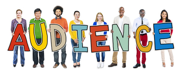 Group of People Standing Holding Audience Letter