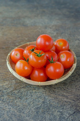 Red cherry tomatoes