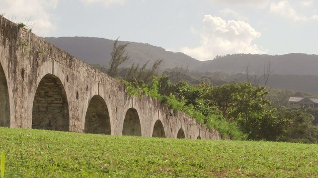 Ancient aqueduct Montego Bay, Jamaica