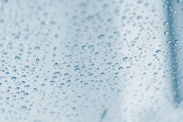 Rain on glass