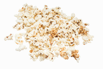 popcorn isolated on white background