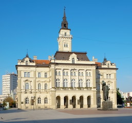 Obraz premium Novi Sad City Hall, Serbia