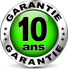 green warranty icon ( french translation )