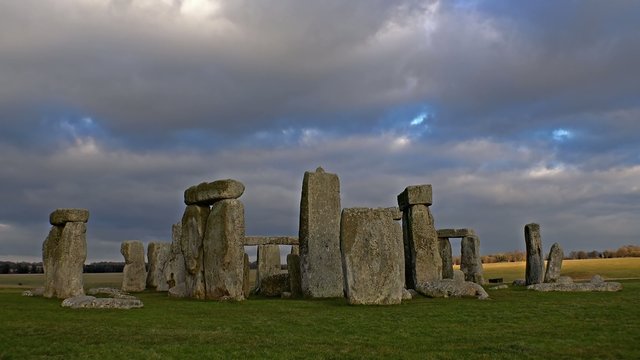 Stonehenge - Wiltshire - England / Timelapse