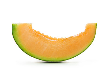 Sliced cantaloupe