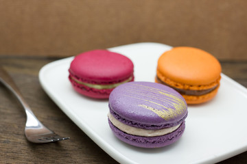 French macaroon.