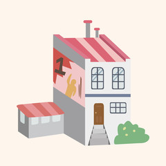 Building house theme elements,eps