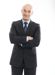 Senior businessman portrait