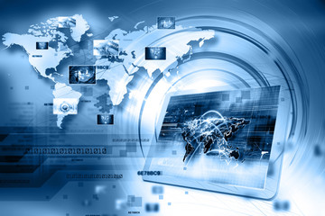 Global internet concept