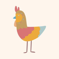 bird cartoon theme elements vector,eps