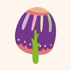 tree theme elements vector,eps