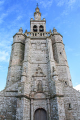 Fototapeta na wymiar Eglise paroissiale Saint-Thurien, Plogonnec, Finistère