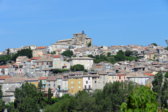 Die Altstadt von Riez mit der Kapelle Saint Maxim