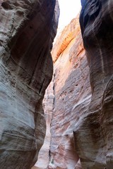 Fototapeta na wymiar Ancient rock city of Petra in Jordan in the Middle East