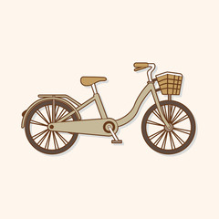 Fototapeta na wymiar transportation bike theme elements vector,eps