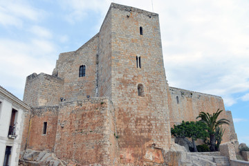 Fototapeta na wymiar In der Zitadelle von Peniscola