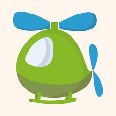 helicopter theme element vector,eps