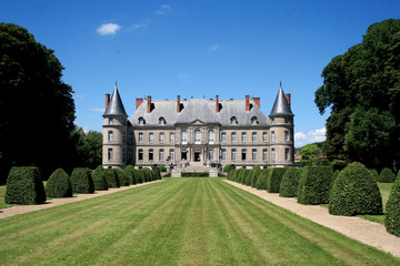 Fototapeta na wymiar Chateau de Haroue, near Nancy, France