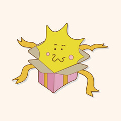 birthday presents theme elements vector,eps