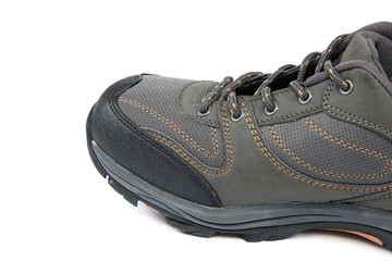 Men's sports shoes. Sneakers on a white.