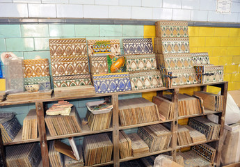 Old store, ceramics and tiles