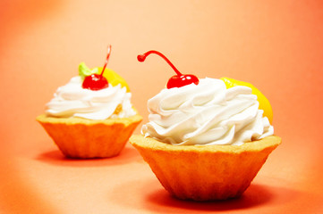 Two delicious fruit cakes