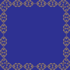 ornamental vector frame.