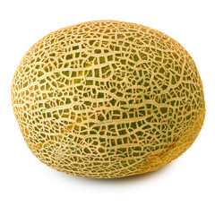 melon on a white background