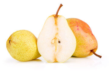 ripe juicy pear