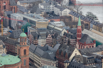 cityscape frankfurt am main germany