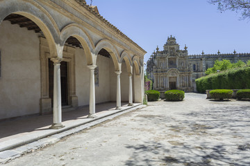 Fototapeta na wymiar Cartuja monastery courtyard, Jerez de la Frontera