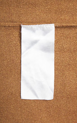 Fototapeta premium clothes with label tag