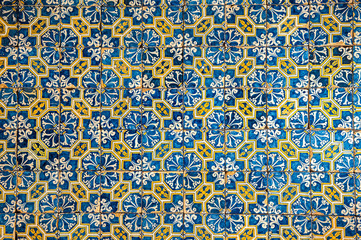 Azulejos, traditional Portuguese tiles