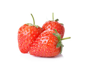 Strawberry isolated on white background
