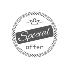 Set vintage retro coffee