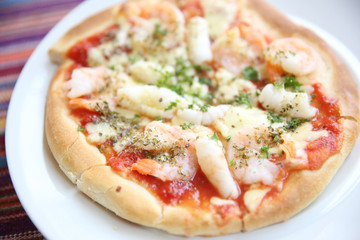 pizza seafood