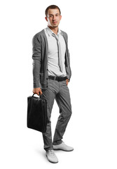 businessman with bag