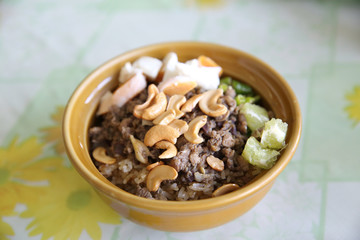 Salted Olive with pork