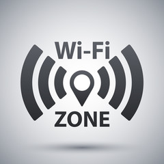 Vector Wi-Fi network icon