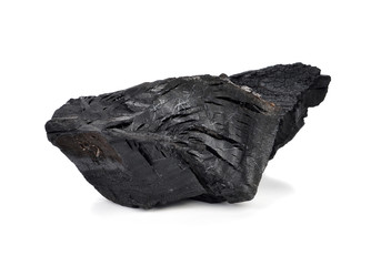 Obraz premium Coal isolated on white background.