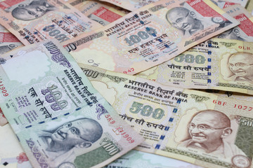 Fototapeta na wymiar Indian Rupees