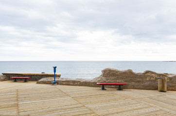 strandpromenade von el m&egrave;dano