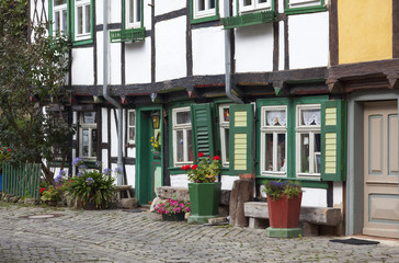 Fototapeta na wymiar Altstadt Halberstadt