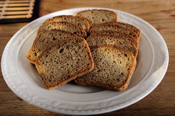 bread, brown, diet, eat, food, nature, grain, health, table