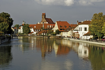 Fototapeta na wymiar Stadtansicht Landshut