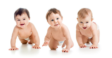 cute babies toddlers crawling