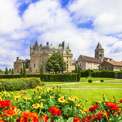 Obraz premium beautiful castles of France - Jumilhac-le-grand
