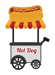 Food design, vector illustration.