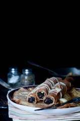 Staple of yeast pancakes